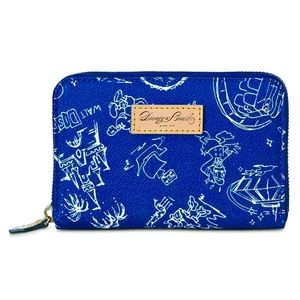 Dooney and Bourke Disney Disneyana Blue Wallet